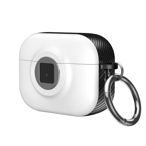 Coque rigide AirPods Pro 3ème 2025 silicone blanc idéale pour le sport et voyage