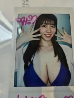 木村愛心 直筆サイン入り 水着 チェキ S1 新人 3 筒 香 サイン