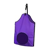 Pour Dimensions : KIXZSAZ Filet de distribution de foin portable à grande capacité, idéal pour les propriétaires de chevaux occupés à la recherche de solutions d\'alimentation efficaces.