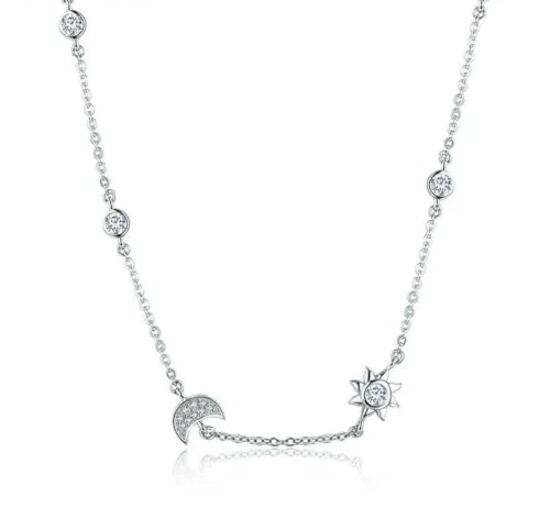 Collier lune en argent 925 et bijoux de créateur pour sublimer vos tenues bohèmes au quotidien