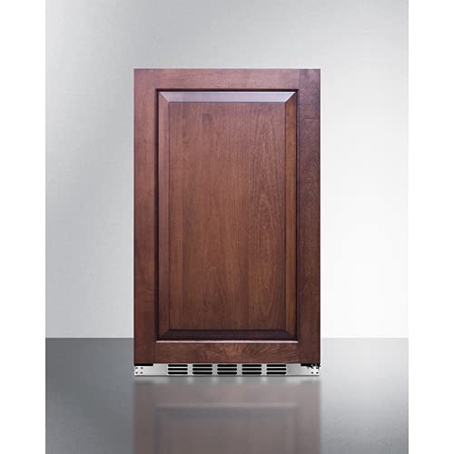 212 Main 33.88 x 19 x 18 in. Shallow Depth Built-in Undercounter All-Refrigerator Black Cabinet