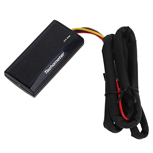 Tacómetro para motocicleta para solucionar paneles rotos con medidor LCD universal rojo