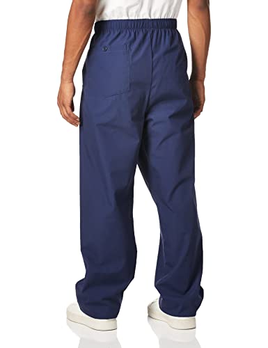Landau Essentials Relaxed Fit 3-Pocket Elastic Scrub Pants For Men 8550 #TOP3