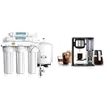 APEC Water Systems ROES-50 Essence Series Top Tier 5-Stage & Ninja CM401 Specialty 10-Cup Coffee Maker with 4 Brew Styles for Ground Coffee