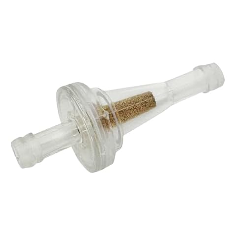 Outlaw Racing OR2210 Inline Gas Fuel Line Filter – Replacement Filter for Motorcycle, Dirt Bike, ATV, UTV, Snowmobile & Quad Scooter - Fits All Fuel Lines of 1/4" - 0.88" Overall Diameter Cover