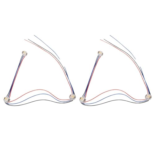 Hreyywo Tira de Luz RGB Stealthburner para 2.4, Piezas de Impresora 3D de Ahorro de Energía, Correa de Luz Brillante LED, 2 Piezas