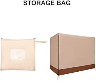 Outdoor Swing Cover 3 Triple Seater Waterproof Patio Porch Swing Covers Replacement for Winter,3 Seater Garden Furniture Swing Chair Protector Cover(87"*60"*72")