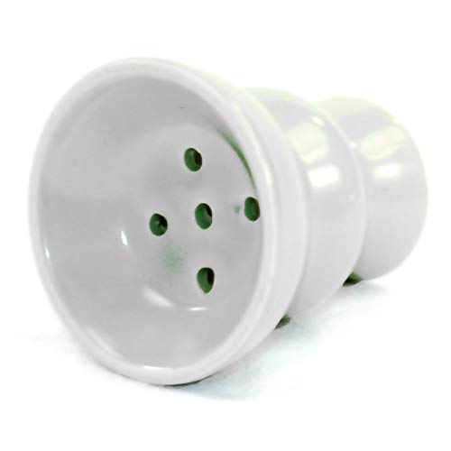 Gstar 11" Premium 2 Hose Hookah Complete Set - Mini Pumpkin Hookah Glass Vase - Pick Your Color (Snow White + Case) #TOP3