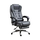 Profitez d'un confort ultime avec notre chaise de bureau ergonomique, conçue pour la détente. Dotée d'un dossier double épaisseur et d'une inclinaison réglable de 90 à 155 degrés, cette chaise offre