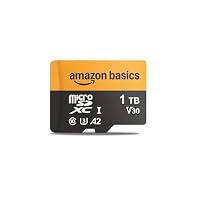 Amazon Basics 1-TB-microSDXC-Karte mit Adapter, Lesegeschwindigkeit bis zu 200 MB/s, 1er-Pack – Ansicht 1