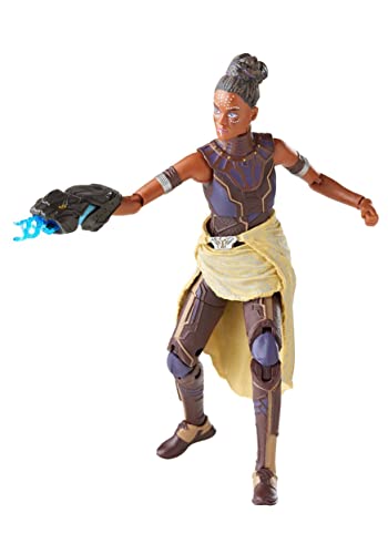 Image of Marvel Legends Series Black Panther Legacy Collection Shuri 6-inch Action Figure Collectible Toy, 2 Accessories | Marvel Legends Black Panther 6 Inch Action Figure Legacy - Shuri