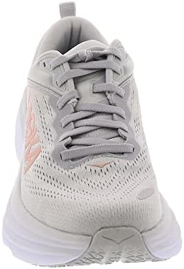 Hoka Women's Bondi 8 Sneaker, Harbor Mist/Lunar Rock, 12 Wide | Image 4