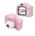 Lerkely Appareil Photo pour Enfants, Appareil Photo Enfants avec Écran de 2 Pouces, Appareil Photo Numerique Enfan pour Filles Garçons de 3 à 10 Ans Cadeaux (Pink)