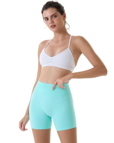 Image of AUROLA Dream Collection Women Workout Shorts High Waist Gym Shorts, Scrunch Butt Seamless Athletic Shorts