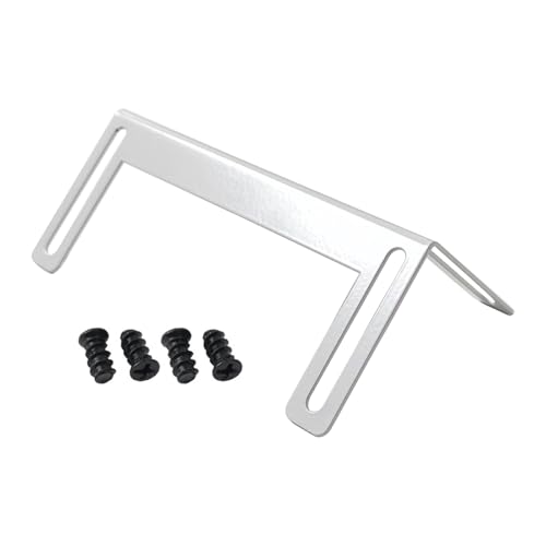 KASFDBMO PC Wasserkühlung Heizkörper Halterung 120 mm Lüfterhalterung Metallständer für Pumpen Tanks Reservoir Schwarz