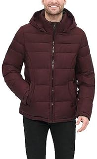 جاكيت نفخ نبيتي بسوسته وكابيشو قابل للازالة - للجنسين