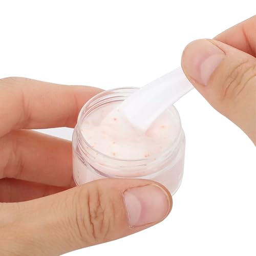 12 Pcs 15ml/0.5oz Small Travel Containers Clear Plastic Cosmetic Jar Refillable Roun for Beauty Lotion Cream Products Sample Bottles Black Plastic With Screw on Lid Container4