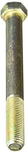 Image of Hard-to-Find Fastener 014973253264 Grade 8 Fine Hex Cap Screws, 7 /16-20 x 4, Piece-5 , yellow
