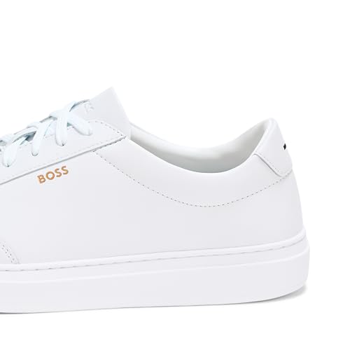 Image of BOSS Men's Kieran Smooth Leather Tennis Sneaker