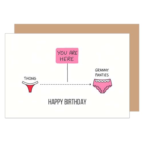 Edition Seidel Premium Geburtstagskarte mit Umschlag. Glückwunschkarte Grußkarte Karte Billet Geburtstag Happy Birthday Mann Frau lustig Humor (G3734 SW025)