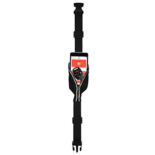 Ceinture de sport anti-rebond SE Od-rb392bb à poche unique zippée