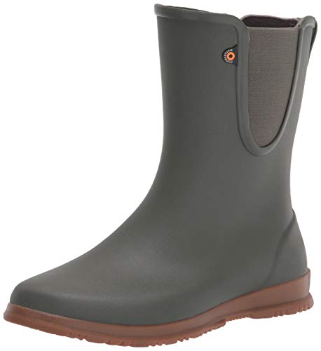 Bogs Womens Sweetpea Tall Boot Rain Shoe, Sage, 12 #TOP11