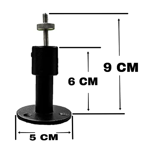 myl Satellite Wall/Ceiling Mounting Stand Kit Brackets for Bose Sony Panasonic Samsung Speakers mounts 5mm/6mm/4mm (2 mounts)