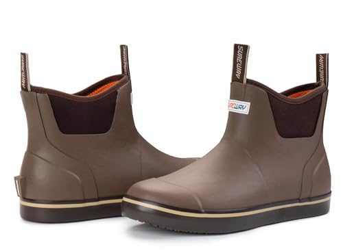 SUREWAY Botas masculinas profissionais antiderrapantes para pesca e cano baixo, botas de chuva imper