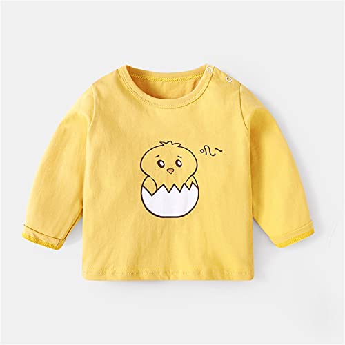 Baby Infant Cotton Sweatshirts Long Sleeve Crew Neck Fall Pullover Tops Newborn Boys Cute Casual Boys Cut Off2