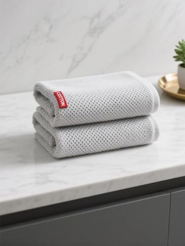 100% Cotton Waffle Weave Kitchen Dish Cloths, 2 Pack Ultra Soft A...