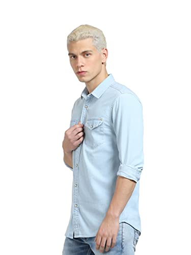 Image of Jack & Jones Men's Slim Fit Casual Cotton Shirt