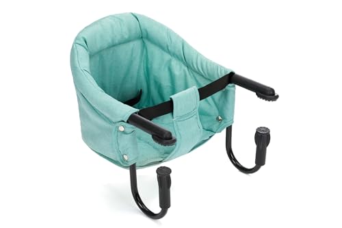 Fillikid Babyworld Tischsitz | Faltbarer Babysitz | Stuhlsitz mit klappbarer Schraubfixierung | Boostersitz mit Anti-Rutsch-Klemmen und Tragetasche | Babysitz für dicke Tischplatten | Tischstuhl