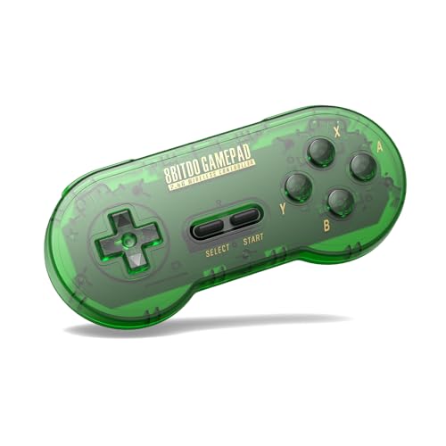 Image of 8Bitdo SN30 2.4G Wireless Gamepad for Original SNES /SFC (Jade Green Edition)