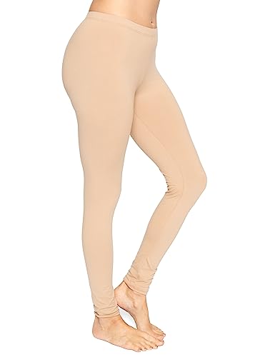 Image of STRETCH IS COMFORT Cotton Capri Leggings, Knee Length Pants, Plus Size | Soft pull-on comfort, lightweight summer feel, ankle option, casual layering, cotton leggings, black capris, under dresses
