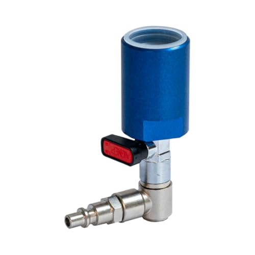 PATERLINI Grifo para barra vareadora – Conector para varilla sacudidora de oliva neumático – Válvula con casquillo de control de flujo de aire – 2 variantes: buje y giratorio – Fabricado en Italia