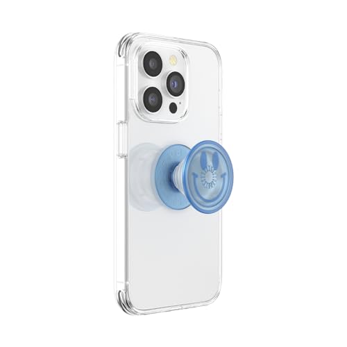 Image of ​​​​PopSockets Phone Grip with Expanding Kickstand, Adhesive Grip - Happy Blues