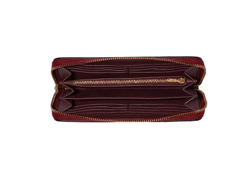 Coach Accordion Zip Wallet Wristlet Strap (Im/Brown 1941 Red) #TOP1