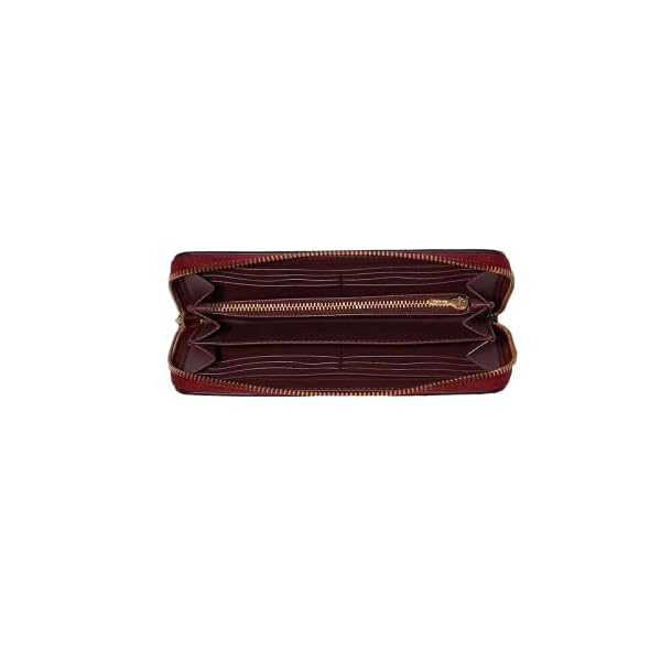 Coach-Accordion-Zip-Wallet-Wristlet-Strap-IMBrown-1941-Red Coach Accordion Zip Wallet Wristlet Strap (IM/Brown 1941 Red)