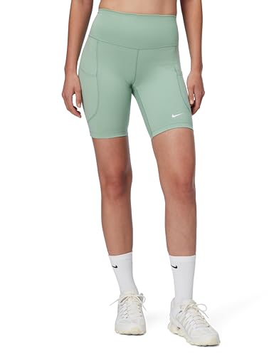 Image of Nike Women's One High-Waisted 8 inch Bike Shorts With Pockets