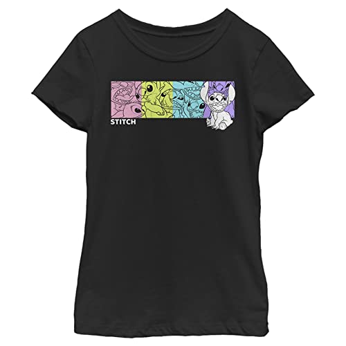 T-shirt Stitch Disney confortable pour fille évitant les irritations de peau
