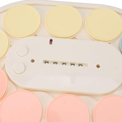 Présentoir cupcakes LED à plaques rotatives automatiques et plateaux de service amovibles