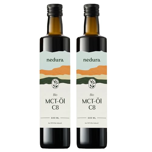 nedura® BIO MCT-Öl C8 - aus 100% BIO-Kokosöl - exogene Ketone - In eigener Deutscher Manufaktur abgâ€¦ – Miniatur