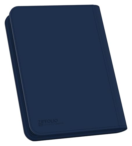 Image of Ultimate Guard Zipfolio 160 - 8 Pocket Xenoskin Dark Blue