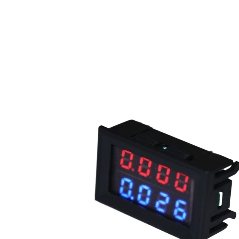 0.28 Inch 4 Bit Digital DC Voltmeter Ammeter DC 100V 10A Voltage Current Meter Power Supply Red Blue LED Dual Display