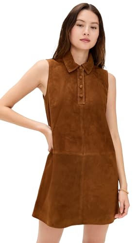 FRAME Women's The Suede City Shift Dress