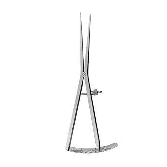 Castroviejo Bone Caliper 40mm, Straight, 17cm/6.75"