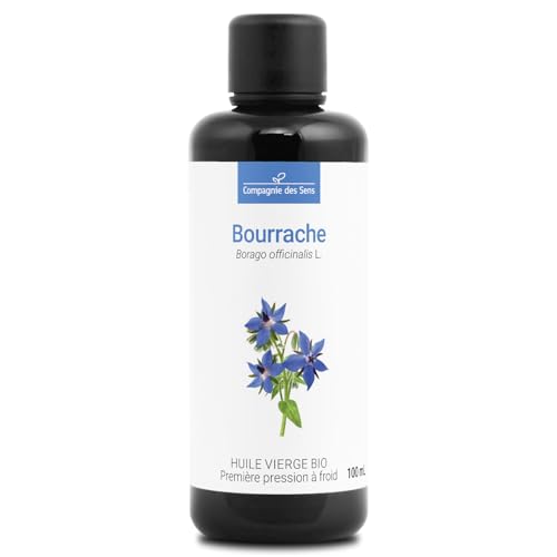 Huile de Bourrache BIO - Fraîcheur Garantie OxyCert® - Vierge & de 1ʳᵉ Pression à Froid