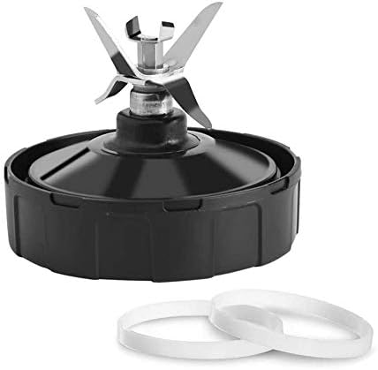 Chnee 7 Fins Ninja Blender Replacement Blade for Nutri Ninja Auto iQ Ninja Parts Accessories Replacement Cups BL482 BL642 NN102 BL682 BL2013 Series Blenders with Rubber Gasket