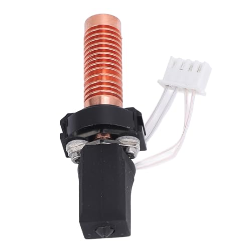 Garosa Hotand Mounting 3D Printer Ceramic Nozzle Kit Swift Disassembly for 5M and 5M Ceramic/Silver 1 Printers for Fans 