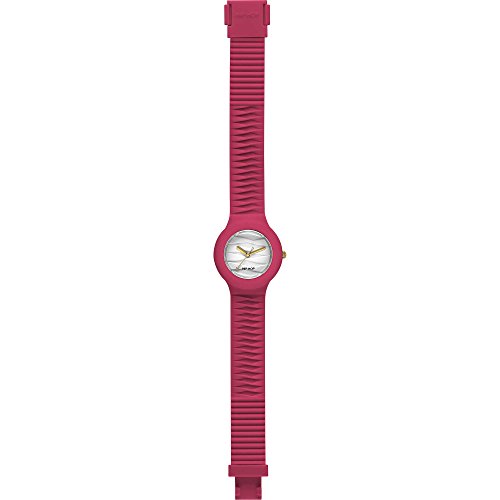 Preisvergleich Produktbild Hip Hop Damen Analog Quarz Uhr mit Silikon Armband HWU0522
